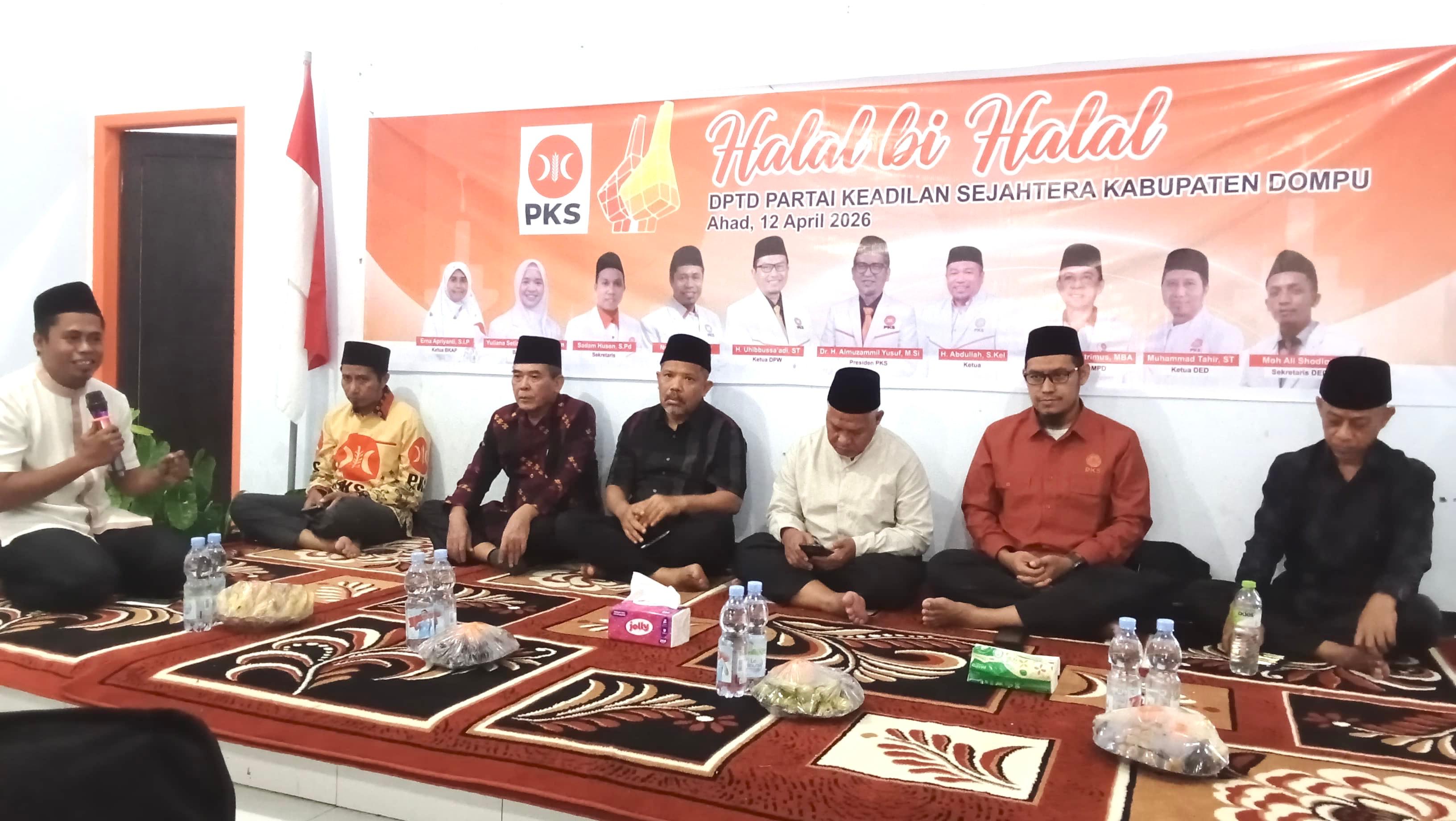 PKS Dompu Gelar Halal Bihalal, Jadikan Momentum Konsolidasi dan Perkuat Soliditas