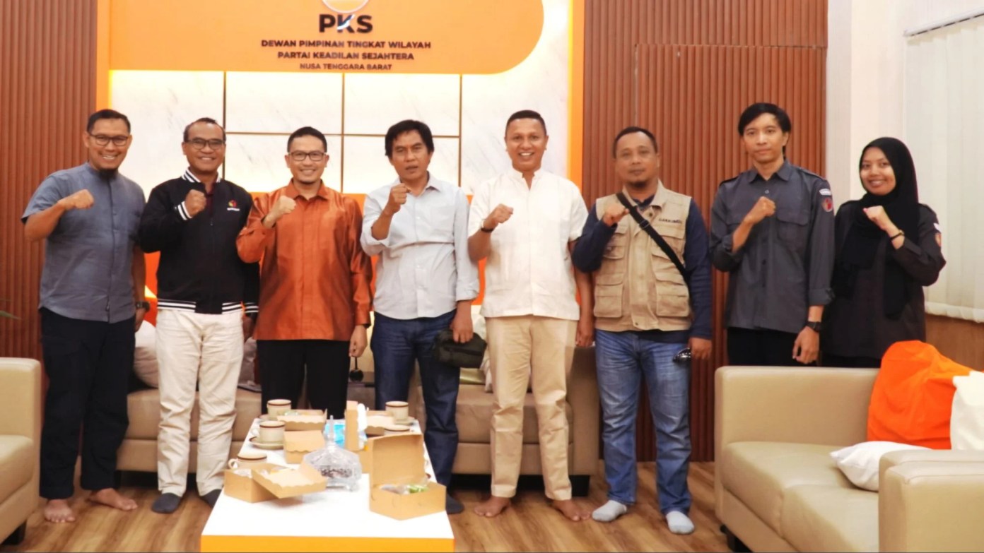 Terima Kunjungan Bawaslu NTB, PKS Tegaskan Komitmen Jaga Demokrasi yang Bersih