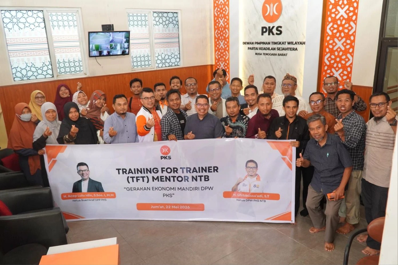 Cetak Mentor Bisnis Tangguh, DPW PKS NTB Gelar Gerakan Ekonomi Mandiri