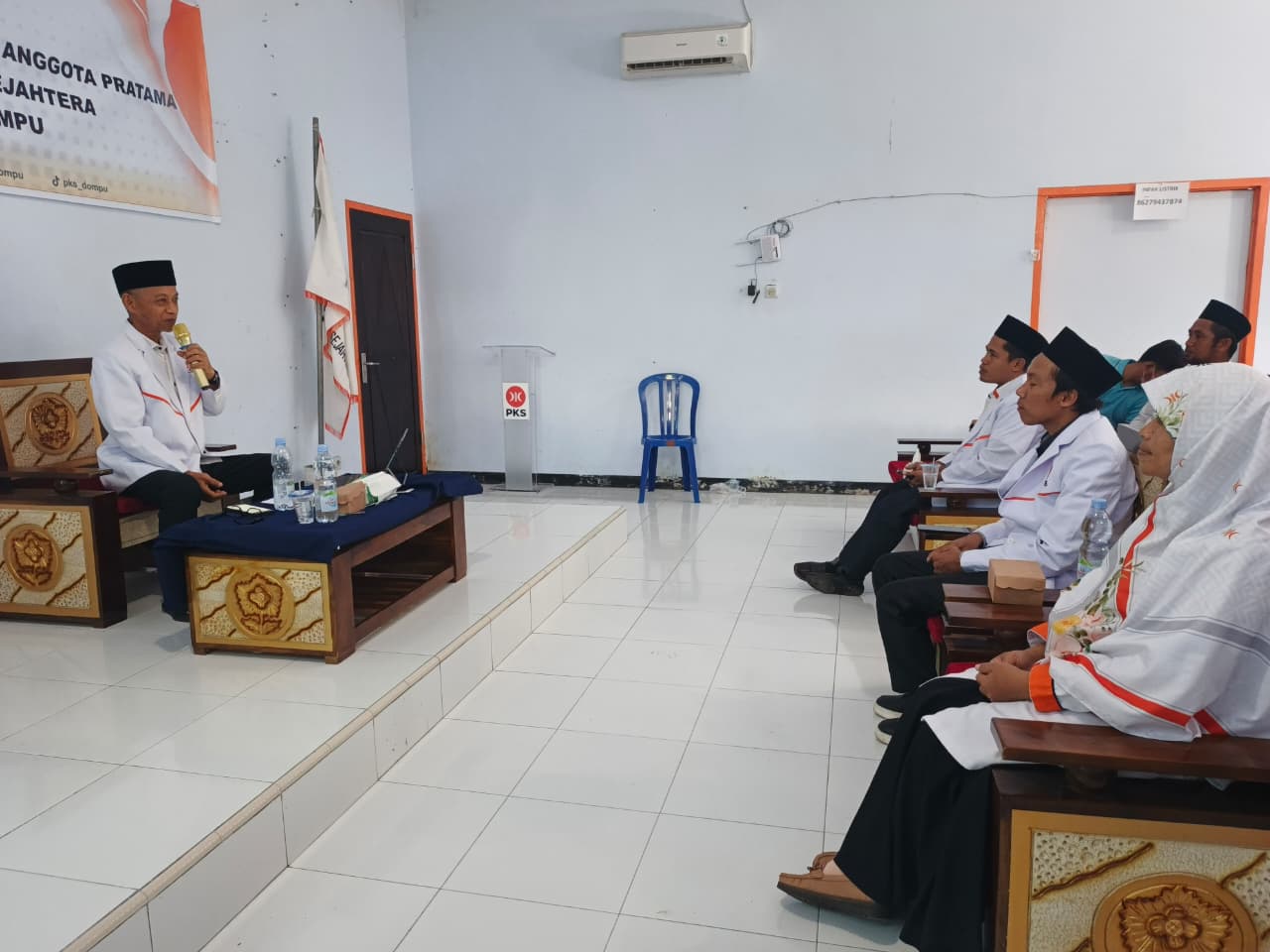 Pendidikan dan Pelantikan Anggota Pratama, Hendri Atrimus Kuatkan Komitmen Kebangsaan